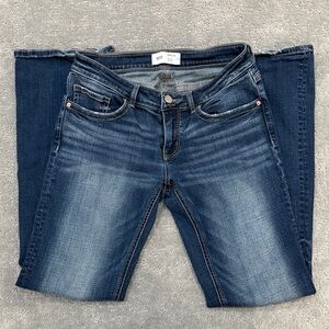 BKE Women's Dark Blue Boot Cut Jeans